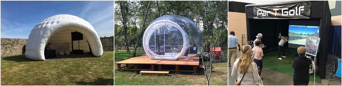 portable inflatable tents
